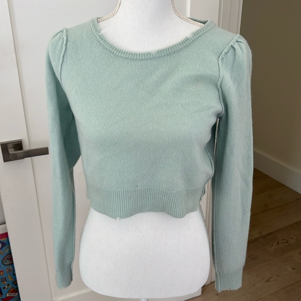 Loveshackfancy Distressed Sweater - image 1